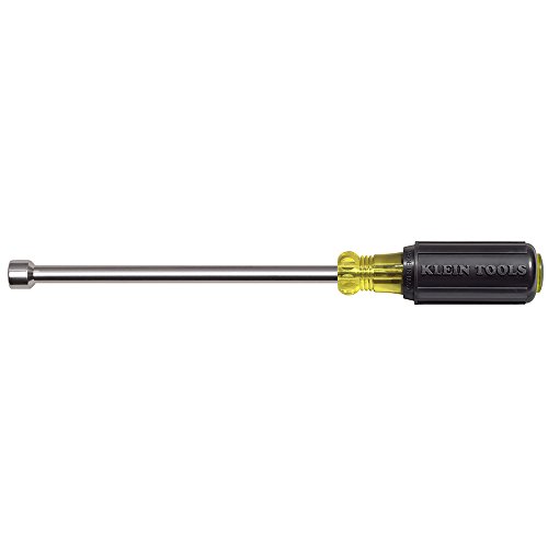 Klein Tools 646-3/8M Magnetic Tip Nut Driver, 3/8-Inch With 6-Inch Hollow Shank #TOP27
