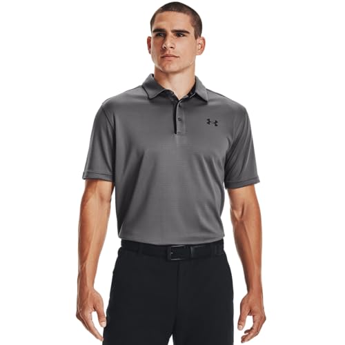 Image of Under Armour Men's Polyester Solid Tech Polo | T-Shirt | 1290140-001