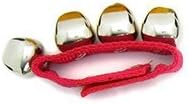 Homeschool Music Supplies (Pre-K / Kindergarten) - 4 Rhythm Band Wrist Bells (+ 1 Pair of Maracas)