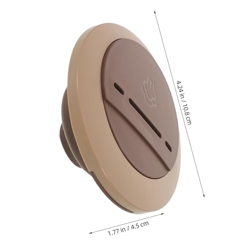 Operitacx pieza de repuesto para olla arrocera: válvula de escape y tapa de salida de vapor compatible con olla a presión, accesorio para reparación de cocina miniatura 2