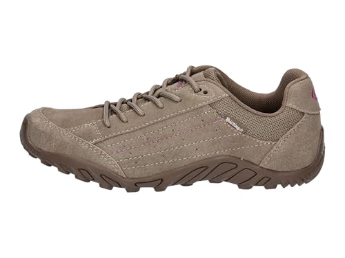 Brütting Herren Sneaker Freizeitschuh Racewalk, grau/pink, 42 EU