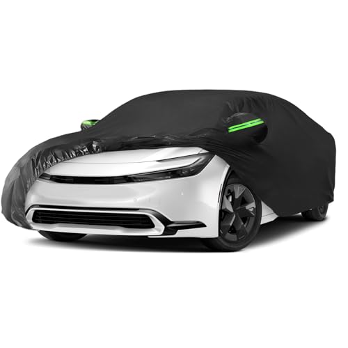 Image of Proadsy Custom Fit Car Cover for 2023-2026 Toyota Prius Waterproof Outdoor | UV-Blocking Waterproof With Soft Lining Prevents Leaks & Scratches. Perfect For Sunny, Snowy Outdoor Parking, Garage Storage