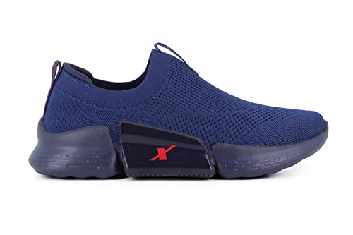 Image of SPARX Newly Arrival Men's Shoe for Running /Gymming /Office /Walking /Casual /Outdoor Footwear SM-708G N.Blue Red UK-08
