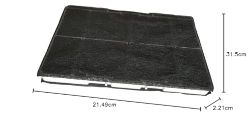 Filtre à charbon actif compatible Siemens LZ53450 stop odeurs hotte