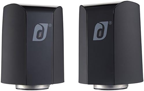 Damson Audio Jet Portable Wireless Bluetooth Stereo Speaker Pair - Black