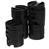 Support de tour d'ordinateur - parfait pour surélever le boîtier de l'ordinateur d'un tapis ou de tout type de sol, offrant ainsi un transport pratique, support de processeur sous le bureau