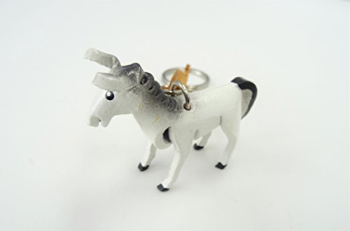 本革 CrazyCatのキーホルダー