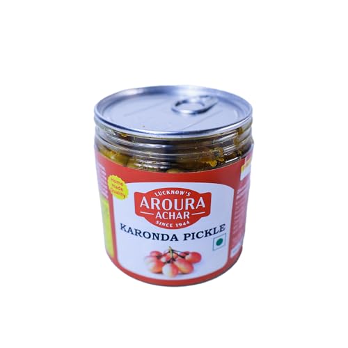 Image of Aroura Achar Since 1944 LUCKNOW'S Karonda Pickle 400g for Home Use Home Made With Love No Artificial Colors
