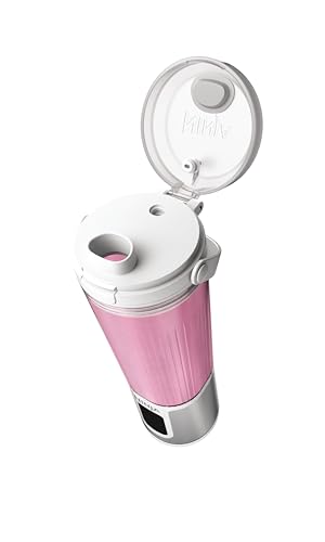 Ninja BC151WH Blast Portable Blender, Cordless, 18oz. Vessel, Personal Blender-for Shakes & Smoothies, BPA Free, Leakproof-Lid & Sip Spout, USB-C Rechargeable, Dishwasher Safe Parts, White