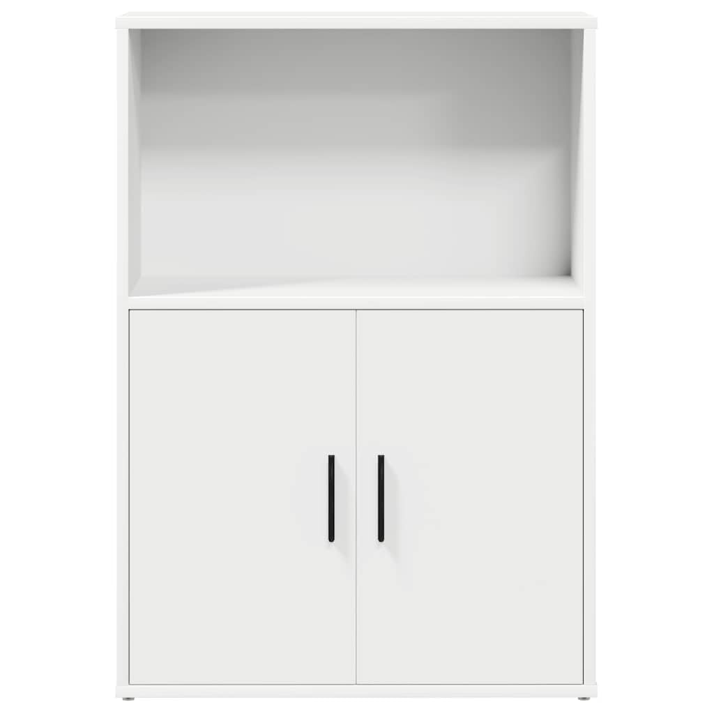 Generisch Bücherregal Weiß 60x24x85 cm Holzwerkstoff,Möbel,Regalsysteme,Bücherregale Bücherschränke-860409
