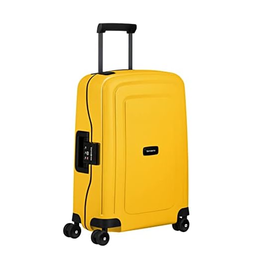 Samsonite S'Cure Spinner S Equipaje de Mano 55cm 34L Amarillo (Sunflower Yellow/Black)