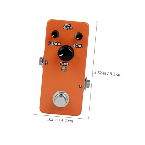 Pédale de délai compacte et stéréo pour guitare électrique