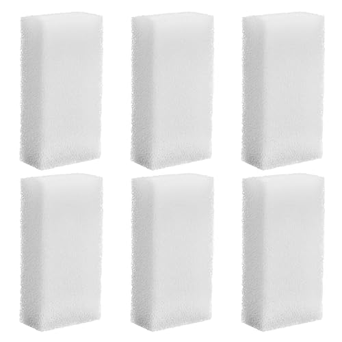 Image of Threlaco 6 Pcs Foam Filter Insert Compatible with Aquaclear Aquarium Filter Replacement Media for Filtering and Keeping Aquariums Clear (Compatible with Aquaclear 50)