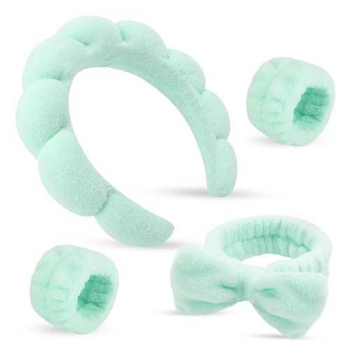 Bandeau de lavage du visage pour femmes idéal pour la routine de soins et maquillage