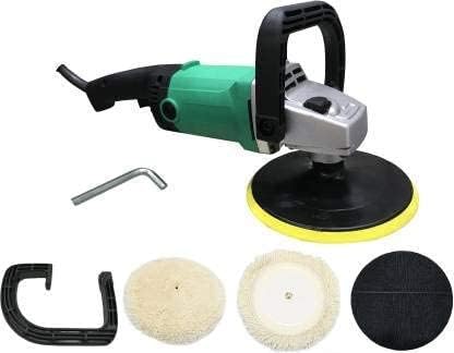 Nutronics CP-1200W Electric Car Polisher Machine Combo with Backup Pad and Wool Buffing Pad Double Insulated with Speed Adjustment 3000rpm Car Electric Polisher Waxing Buffing Sanding Machine-image-22