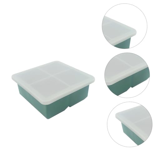 Molde para Cubitos de Hielo de Silicona con Tapa miniatura 7
