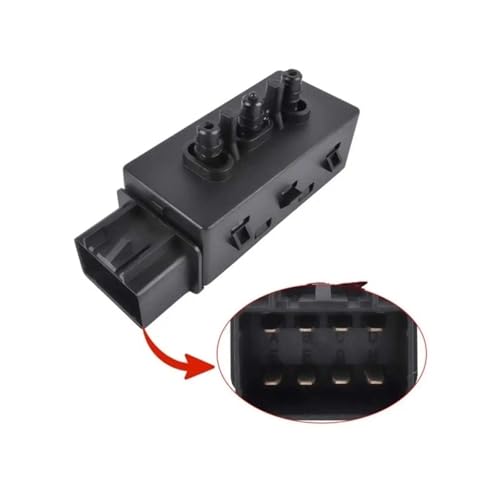 Interruptor asiento eléctrico 12451495 de 6 vías compatible con GMC Terrain 3