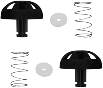 2-Pack Coffee Replacement Brew Basket Spring Loaded Stopper Kits Fits For Mr. Coffee Black and Decker Hamilton coffee maker parts, Parts Number 990117900 990237500 Coffee Machine Accessory