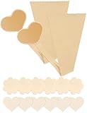 RIFAUM 2-Pack C String Thong for Women Adhesive Underwear VPL-Free Invisible Panties Reusable Panty Liners Strapless Thongs with Heart Shaped Seamless Design - Nude