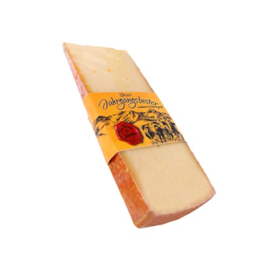 Vorarlberger Bergkäse g.U.Jahrgangsbester 45% Fett in Tr. 16 Monate gereift -500 g Stück