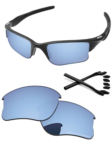 Image of Replacement Lenses & Rubber Kits for Oakley Half Jacket 2.0 XL OO9154 62mm - Precise Fit, UV Block, Impact Resistant