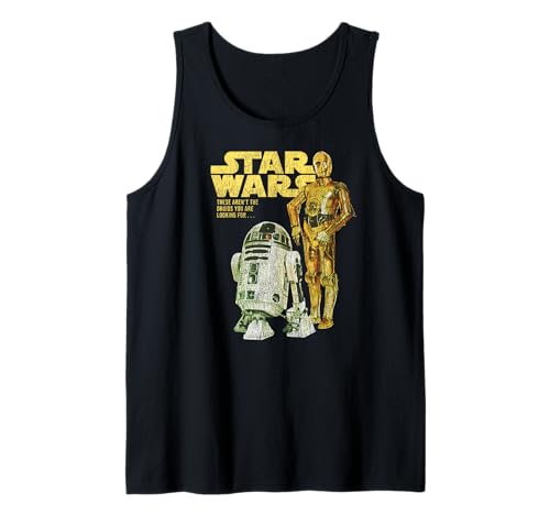 Débardeur Star Wars R2-D2 & C-3PO réveillez la nostalgie de la saga originale