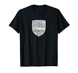 Dolomites Three Peaks Mountain Ski Crest T-Shirt