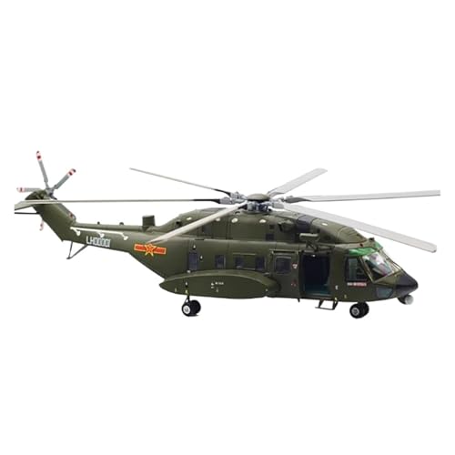 Z-8L helicóptero simulación en aleación 1:48 para decorar despachos de coleccionistas de aviación