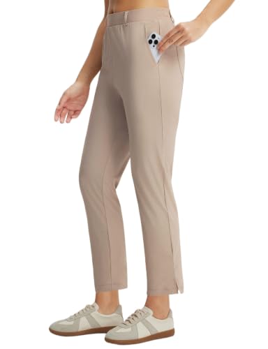 Image of baleaf Women's Golf Pants with Pockets for Work Travel Fit
