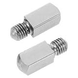 OUNONA 2 Pack Juicer Accessories Replacement Drive Pin Studs Metal Blender Replacement Parts for Kitchen Appliance Motor Shaft Connector Easy to Install 0.70 X 0.19 X 0.19 in