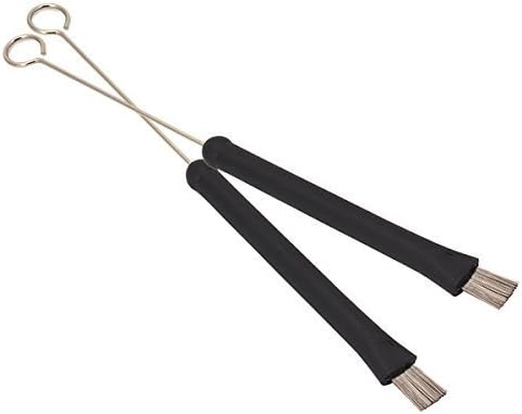 Wire Retractable Loop End Drum Brushes for Jazz Drum Stick (Pack of 2)