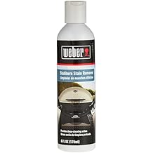 Weber Stubborn Stain Remover Grill Cleaner, Black HeavyDuty Cleaner for Tough Grease & Exterior Grill Stains