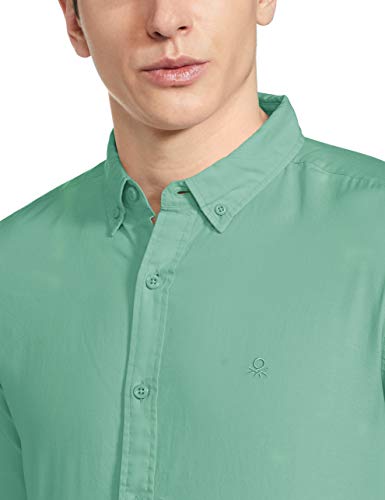 Image of United Colors of Benetton Men's Cotton Slim Fit Shirt