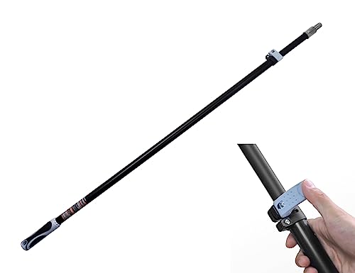 Rollingdog Painter's Extension Pole - Telescoping Handle With Threaded End Pole,Extension Pole For Painting,Reach Higher And Farther With Ease(43.3"-78.7") #TOP18