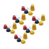 BESPORTBLE 6satz Gummi-Golf-tees Mit Haltern Für Training Abschlag Putten Chippen Und Übungsgelände Inklusive Haltern Für Garten Zuhause Und Büro