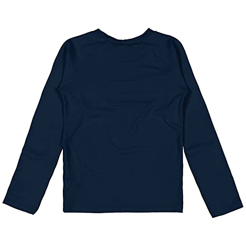 Camiseta Praia Marisol criança-unissex, Azul, 3P