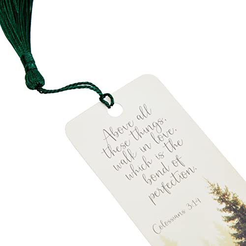 Faithful Finds 100 Pack Christian Bookmarks with Religious Scriptures, Bible Verse Book Markers (6 x 2 in)