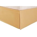 Hotel Quality 600TC 1PC Pleated Bed Skirt 18" Drop Length 100% Egyptian Cotton 600 Thread Count {Twi
