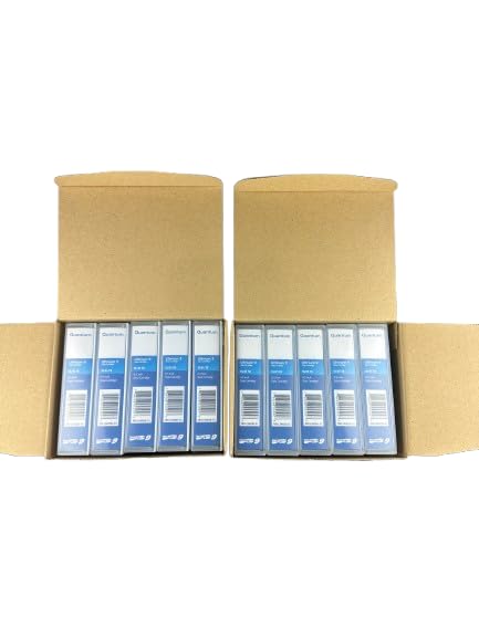 10-Pack Quantum LTO 9 MR-L9MQN-01 Ultrium Data Cartridge