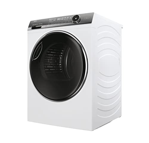 Haier HD90-A3Q979U1 I-PRO Serie 7 PLUS Warmtepompdroger, 9 kg/A+++, extreem stil, slechts 59 dB/Smart Home, Wi-Fi & hOn app, XL-trommel/trommelverlichting - Image 3