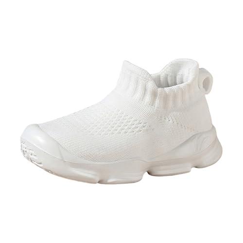 IWIHMIV Girl Sneakers Kids Casual Comfortable Running Shoes Girls Breathable Slip On Tennis Walking Shoes