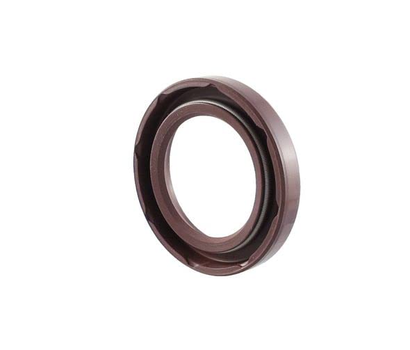 Miniatura 2 de EAI 1.142 in x 1.654 in x 0.276 in FPMFKM SF labio con sello de aceite de resorte de acero inoxidable. Comp. wViton sellos de eje