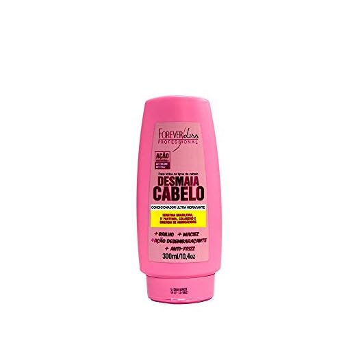 Condicionador Desmaia Cabelo, FOREVER LISS, Rosa, 300gr