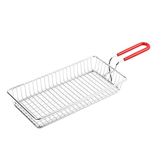 TISHITA Passoire en Métal Rectangulaire Passoire Passoire de Cuisine Passoire Panier Frit