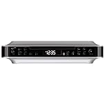 iLive Bluetooth Under Cabinet Radio (FM) CD Player and MP3 player , Bluetooth, USB, AUX in, MP3, CD, Wireless Music System with Kitchen Timer, Digital Clock, with Remote Control IKBC384SMP3U