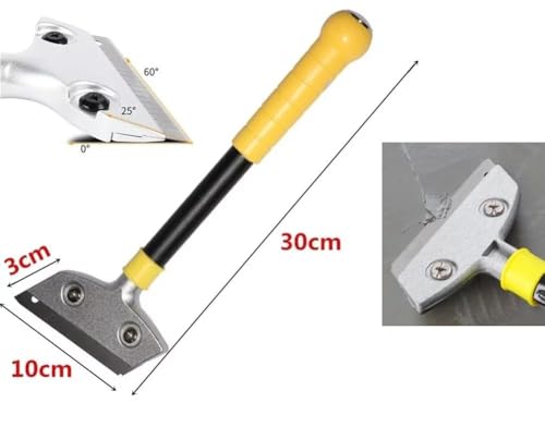 Image of Istara Razor Blade Scraper Metal Blades Multi-purpose Heavy Duty Cleaning Scraper Tool for Removing Paint, Stickers, Decals, Labels on Floors, Glass, Tiles, Walls