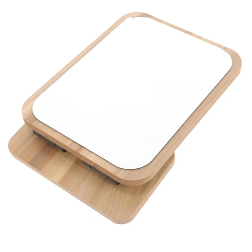 Espejo de maquillaje giratorio con soporte decorativo miniatura 6