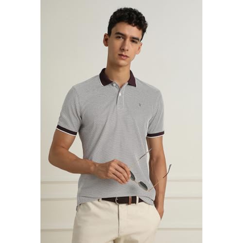Image of Van Heusen Premium Polo T-Shirt for Men | Quick Dry | Comfort Fit | Breathable Fabric