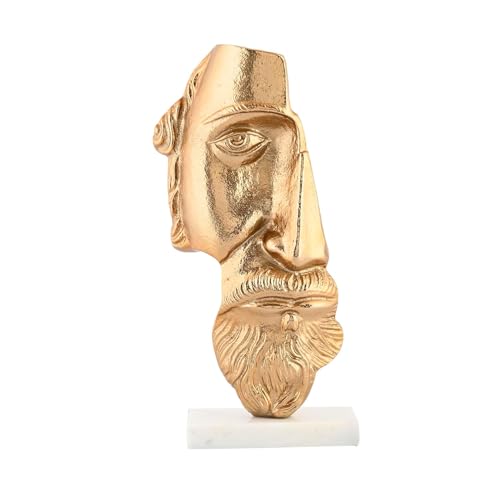 Image of CraftVatika Home Decoration Items for Living Room Decoration Items for Bedroom, Human Face Art Abstract Sculpture, House Warming Gifts New Home Decor Shelf Corner Showpiece, Aesthetic Home Decor Items