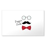 CafePress Dapper Dude Sticker Rectangle Bumper Sticker Car Decal